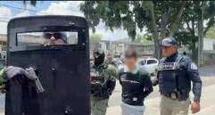 El capturado haría parte de una organización relacionada con el Tren de Aragua, y quien tenía circular roja de la Interpol. Foto: Cortesía