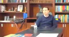 Juan David Palacio está imputado por presunto peculado e interés indebido en celebración de contratos. IMAGEN TOMADA DE LA AUDIENCIA