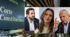 A la izquierda, Diego Guevara; en el centro, María Alejandra Benavides; y a la derecha, Ricardo Bonilla. FOTO: EL COLOMBIANO