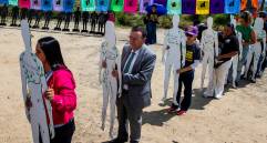 Este anuncio se produce en el marco de la conmemoración del primer aniversario del hallazgo de dos cuerpos en La Escombrera, ocurrido el 18 de diciembre de 2024, un hecho que marcó un antes y un después en la ciudad. FOTO: Julio Herrera