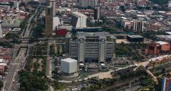 Medellín recibió un giro récord de transferencias de EPM para 2025: $2,64 billones. En la imagen, sede principal de EPM en La Alpujarra. FOTO: Manuel Saldarriaga