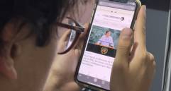 Botón “Seguir” en Google Discover para añadir a EL COLOMBIANO y recibir sus noticias en el feed personalizado del celular. FOTO Camilo Suárez