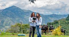 Dronearth es una empresa dedicada a la recolección y análisis de datos espaciales. Foto: Cortesía. 