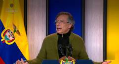 El presidente Gustavo Petro anunció una serie de medidas que aplicará para mitigar el supuesto impacto generado por las tasas del Banrep. FOTO Presidencia