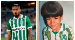 Cristian Arango ha tenido el sueño desde niño de vestir la camiseta de Nacional. FOTOS TOMADAS DE X