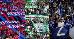 Los precios de los abonos varían según el club, la tribuna y los beneficios incluidos para los aficionados. FOTOS EL COLOMBIANO Y COLPRENSA