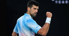 Novak Djokovic suma su participación número 44 en las semifinales de un Grand Slam. FOTO EFE