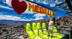 Medellín es la ciudad del país más buscada por los turistas para pasar la temporada de Semana Santa. Foto: Jaime Pérez 