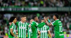 Atlético Nacional líder de la Liga Betplay, a pesar de las dos derrotas consecutivas, espera por su rival en los cuartos de final del torneo. FOTO: CAMILO SUÁREZ. 