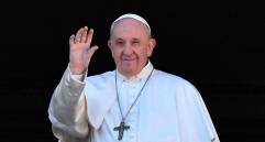 El papa Francisco también es un apasionado por el fútbol. FOTO AFP