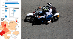 Las zonas y los horarios en los que aplicará la restricción del parrillero en el Oriente de Antioquia están por definirse. FOTO: Edwin Bustamante Restrepo
