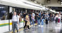 Mientras en 2024 el acumulado de viajes se había ubicado en 308,8 millones, en 2025 ese mismo indicador se ubicó en 310,2 millones. FOTO: Jaime Pérez Munévar