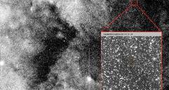 Esta imagen muestra la observación del cometa 3I/ATLAS cuando fue descubierto el 1 de julio de 2025. FOTO cortesía ATLAS, Universidad de Hawái y Nasa