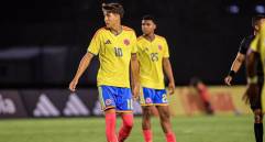 Samuel Martínez, número 10 de la Selección Colombia que disputará la final del Sudamericano Sub-17. FOTO FCF