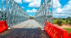 La Gobernación de Antioquia aportó 700 millones para la cimentación, mientras el Invías ejecutó el resto de la obra. Foto: Gobernación de Antioquia.