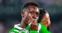 Con goles y desequilibrio, Marlos Moreno vuelve a ilusionar a los hinchas de Atlético Nacional. FOTO MANUEL SALDARRIAGA
