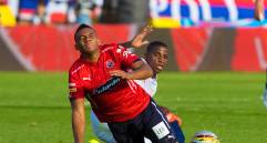 El lateral izquierdo antioqueño Frank Fabra disputó 24 partidos y anotó un gol en su primera etapa con el DIM. Foto: Juan Antonio Sánchez