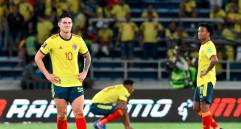 Imágenes de la derrota de Colombia ante Perú en Barranquilla en la Eliminatoria al Mundial de 2022. FOTO GETTY