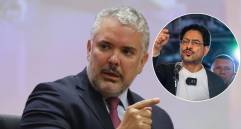 Expresidente Iván Duque calificó como vergüenza la negativa de Iván Cepeda a asistir a debates. Fotos: Colprensa y Getty Images