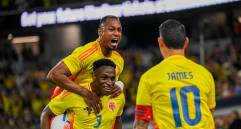 Colombia venció 4-0 a México en el duelo amistoso disputado en Estados Unidos, en el primero de los dos compromisos programados para octubre. FOTO 