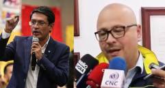 Camilo Romero exgobernador de Nariño y Pedro Rodríguez, exasesor de la UNGRD. FOTOS: Colprensa