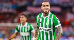 Cristian “Chicho” Arango aún no ha podido encontrar el nivel por el que llegó a Nacional. FOTO MANUEL SALDARRIAGA