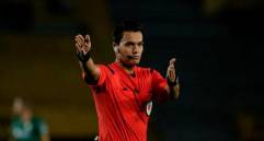 Nicolás Gallo el árbitro colombiano que estará en el grupo arbitral que impartirá justicia en la final entre Argentina y España, por el título del Mundial de Norteamérica. FOTO COLPRENSA 