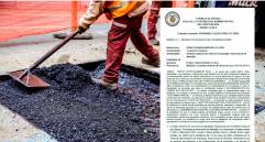 El Consejo de Estado anuló la adjudicación de un contrato por $70.000 millones, suscrito en 2023 para la construcción, rehabilitación, mantenimiento y mejoramiento de la malla vial de la ciudad. FOTO CAMILO SUÁREZ