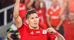 El volante Rafael Carrascal regresó al América de Cali en 2025, después de haber tenido un paso por el fútbol de Paraguay. FOTO: TOMADA DEL INSTAGRAM DE AMÉRICA DE CALI