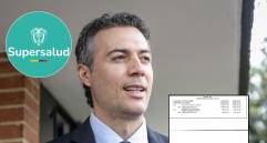 Daniel Quintero pasaría a manejar más de 562 mil millones de pesos pese a estar investigado por corrupción. Fotos: Colprensa, Suipersalud y captura Decreto 1477 de 2025