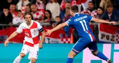 Luka Modric, referente de Croacia, que podría jugar contra Colombia en marzo próximo. FOTO AFP