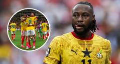 Aunque el gol todavía se le resiste en territorio estadounidense, Antoine Semenyo sostiene con argumentos numéricos y futbolísticos la confianza colectiva de su selección, antes de enfrentar a Colombia. FOTO: Juan Antonio Sánchez y Getty