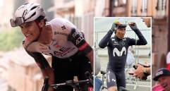 El mexicano Isaac Del Toro es líder del Giro de Italia. FOTO: Tomadas de X @Movistar_Team y @giroditalia