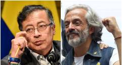 El presidente Gustavo Petro volvió a causar polémica en redes sociales luego de lanzar presuntos comentarios homofóbicos contra Oviedo y la oposición. FOTO: Colprensa y redes sociales @PalomaValenciaL