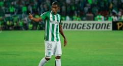 Orlando Berrío durante la Copa Libertadores 2016, cuando Nacional fue campeón. FOTO COLPRENSA