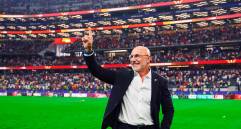 Luis de la Fuente en la Copa Mundial de la FIFA Norteamérica 2026. FOTO: X Sefutbol