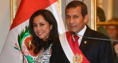 Nadine Heredia se asiló en Brasil con su hijo menor, Samín. Su esposo, el expresidente Humala, fue enviado a la cárcel de Barbadillo, donde también están recluidos los exmandatarios Alejandro Toledo y Pedro Castillo. FOTO: AFP