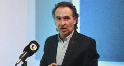El alcalde de Medellín Federico Gutiérrez llegó a su cargo con el movimiento Creemos, que hoy tiene dos representantes a la Cámara: Simón Molina y Luis Guillermo Patiño. Foto: EL COLOMBIANO.