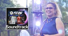 Anlly Marín, la joven artista antioqueña oriunda de Sonsón, Antioquia, combinó los ritmos folclóricos con los bits del Afro House para llevar a otro nivel su canción Flores Blancas. FOTO: Cortesía, Anlly Marín y EA Sports FC 26