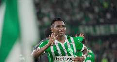 Alfredo Morelos fue una de las figuras de Nacional en la goleada sobre Internacional. FOTO MANUEL SALDARRIAGA