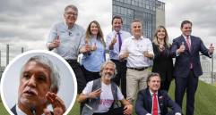 Actualmente, la Gran Consulta está conformada por Juan Carlos Pinzón, Enrique Peñalosa, Aníbal Gaviria, Vicky Dávila, Mauricio Cárdenas, Juan Manuel Galán, Juan Daniel Oviedo, David Luna y Paloma Valencia. Aún está por definirse si se admite el ingreso del exministro Daniel Palacios. FOTO: COLPRENSA