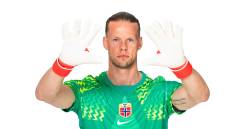 Orjan Nyland, arquero de Noruega. FOTO: X selección Noruega