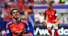 Lamine Yamal y David Alaba son las figuras de sus selecciones. FOTO: X sefutbol y d.alaba