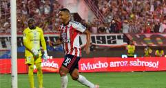 Nacional cayó 3-0 en su visita al Junior en la ida de la final de la Liga Betplay-1. FOTO CORTESÍA EL HERALDO