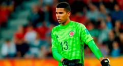 El arquero Kevin Mier, que juega en el Cruz Azul de la Liga mexicana, fue el guardameta titular en los duelos ante Perú y Argentina de julio pasado. FOTO: GETTY