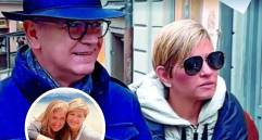 A Manel Grau se le vio acompañando a la ex primera dama cuando salió del país. FOTO Expressen y Verónica Alcocer /Instagram