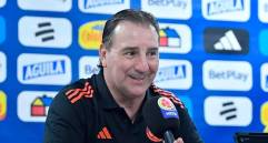 El técnico Néstor Lorenzo habló en rueda de prensa sobre los duelos ante Croacia y Francia, que se desarrollarán este jueves y domingo en Estados Unidos. FOTO CORTESÍA FCF