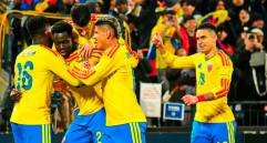 El seleccionado colombiano se ubica en el bombo 2, después de haber quedado en el puesto 13 del ranking Fifa. Foto: tomada del x de @FCFSeleccionCol