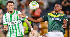 Atlético Nacional ya conoce el rival de cuartos de final de la Copa Betplay, otra vez, un club del Eje Cafetero. FOTO MANUEL SALDARRIAGA 