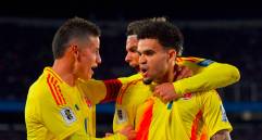 Colombia empató con Argentina por la fecha 16 de las Eliminatorias al Mundial. FOTO GETTY